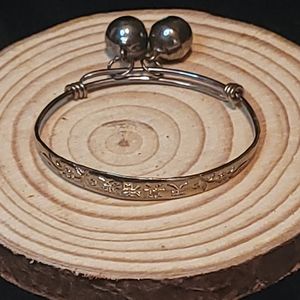 VINTAGE - Baby Bracelet - Stamped Sterling Silver